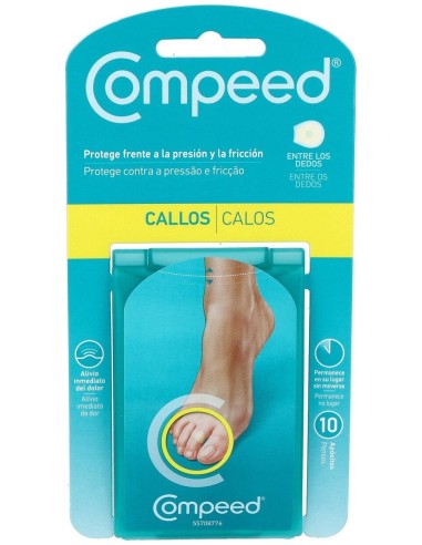 Compeed® Callos Protección Entre Dedos 10Uds