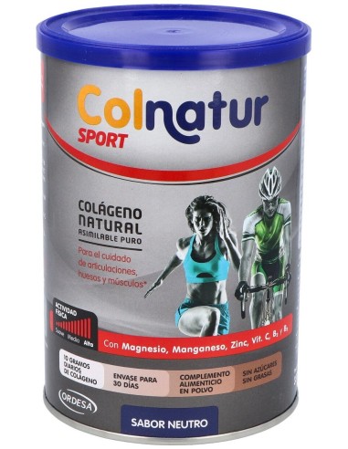 Colnatur Sport Colágeno Natural Sabor Neutro 330Gr
