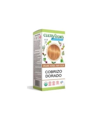 Cobrizo Dorado Tinte Organico 100Gr. Ecocert