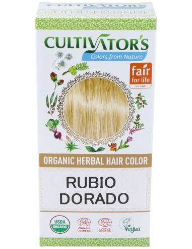 Cultivator'S Rubio Dorado Tinte Orgánico 100G