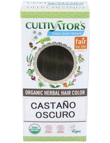 Cultivator'S Castaño Oscuro Tinte Orgánico 100G