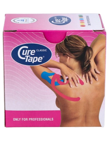 Cure Tape Rosa Vendaje Neuromuscular (5Cm X 5M)