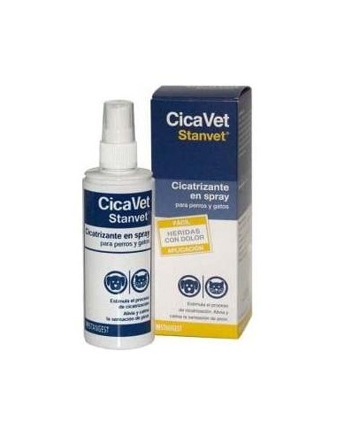 Cicavet Cicatrizante Perros Y Gatos Spray 125Ml.