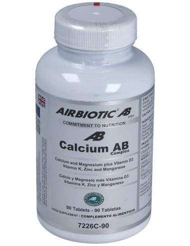 Airbiotic® Ab Calcium Complex 90 Tabletas