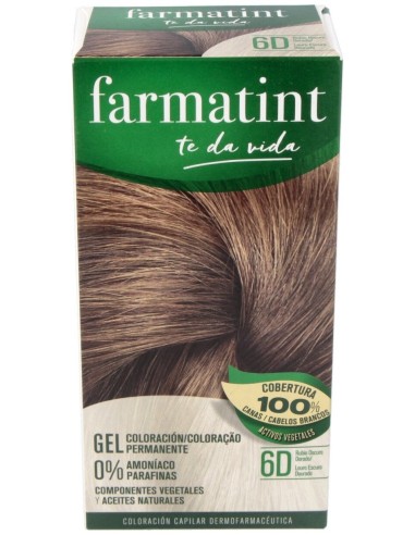 Farmatint Classic 6D Rubio Oscuro Dorado 135Ml