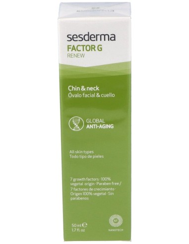 Sesderma Factor G Renew Óvalo Facial Y Cuello 50Ml