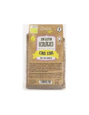 Zealia Cous Cous De Trigo Sarraceno Bio Sin Gluten 375G
