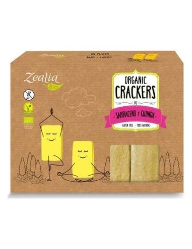 Crackers De Sarraceno Y Quinoa 120Gr. Bio Sg Vegan
