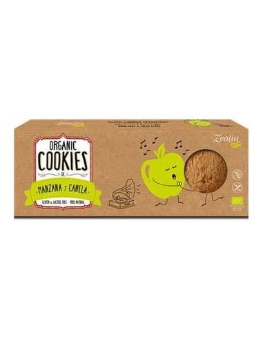 Zealia Cookies De Manzana Y Canela Bio Sin Gluten 135G