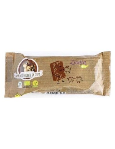 Zealia Barrita Chocolate Avellana Sin Gluten Eco 35G