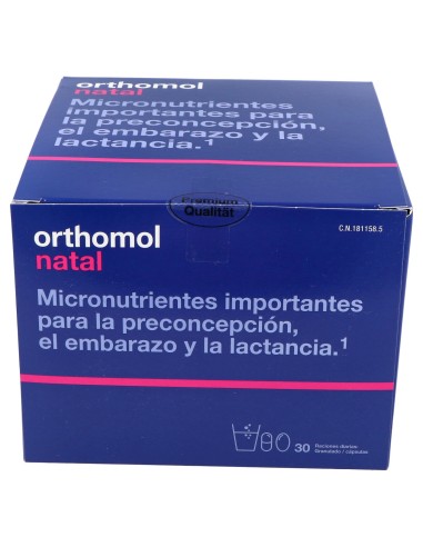 Orthomol Natal 30Dosis Granulado+Caps.