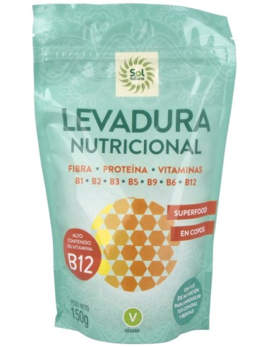 Solnatural Levadura Nutricional Vit.B12 150G