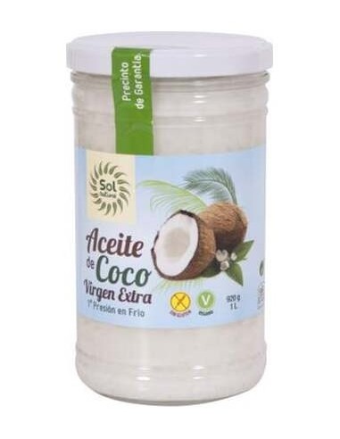 Solnatural Aceite De Coco Vírgen Extra Bio 1L