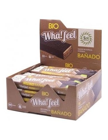 Wha Feel Snack Bañado De Espelta Y Cacao 16Uds Bio