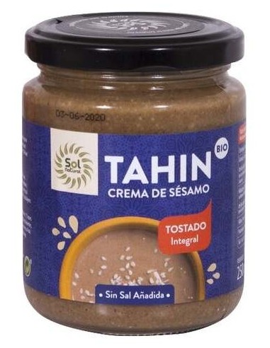 Sol Natural Tahin Tostado Pequeño Bio 250G