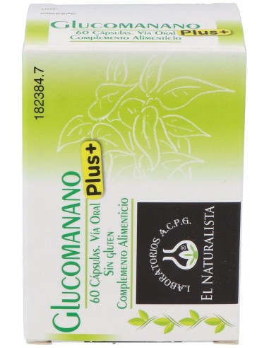 El Naturalista Glucomanano Plus  60 Capsulas