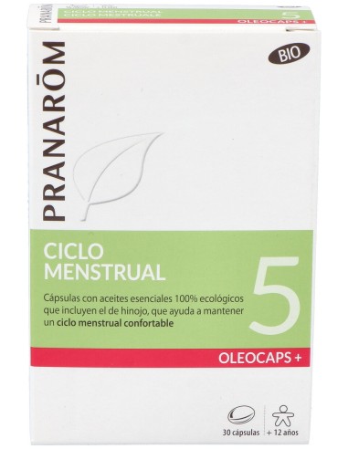 Oleocaps+ Plus 5 Ciclo Menstrual 30Cap. Bio