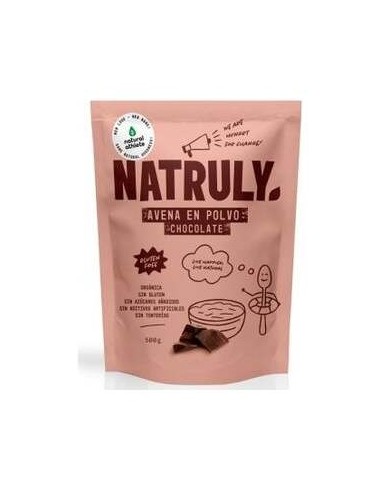 Natruly Harina De Avena Sabor Chocolate Bio 500G
