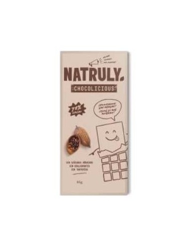 Natruly Tableta De Chocolate Negro 72% 85G