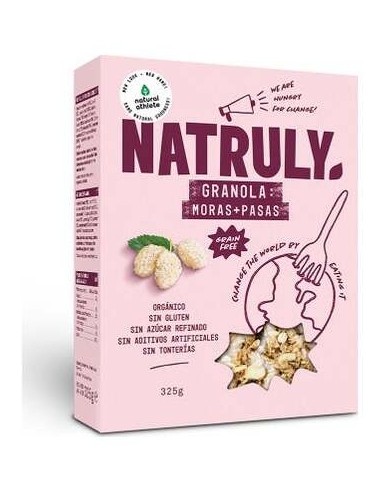 Natruly Granola De Moras Y Pasas Bio 325G