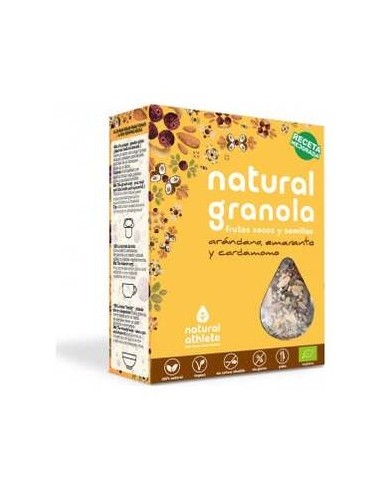 Natural Athlete Granola Arándano Cardamomo Eco 325G