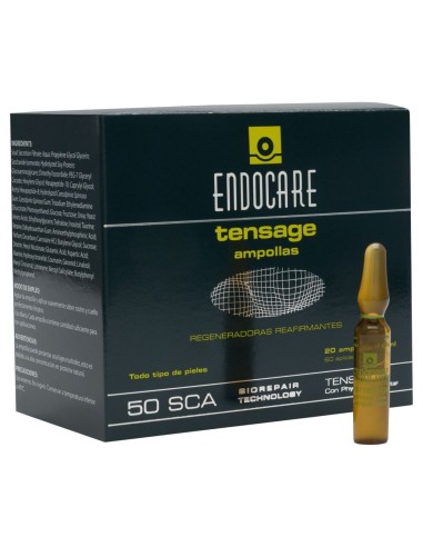 Endocare Tensage Facial 20Ampx2Ml.