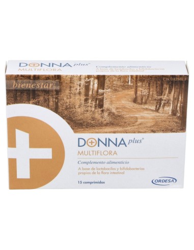 Ordesa Donna Plus Multiflora 15 Comprimidos