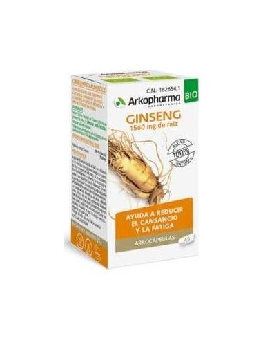 Arkocápsulas Ginseng 45Cáps.