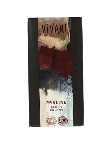 Vivani Praliné Barra De Chocolate Leche 100G