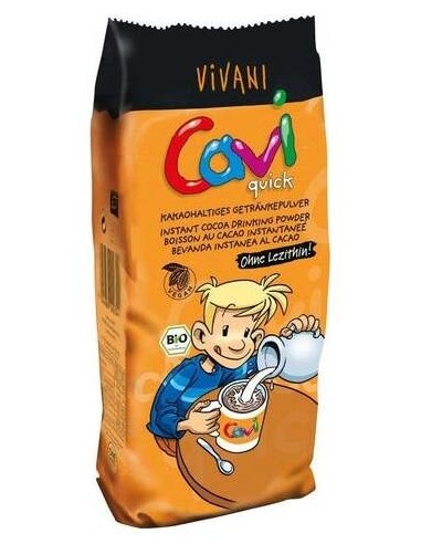 Cacao Cavi Quick Soluble 400Gr. Bio Vegan