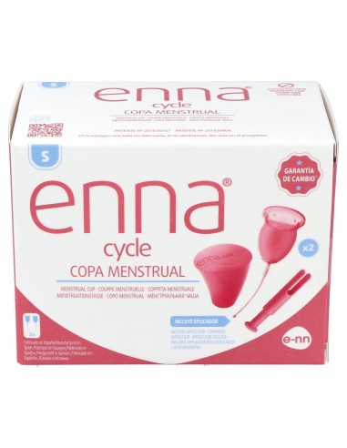 Enna Copa Menstrual (S) 2Copas+Caja Esteril+Apli