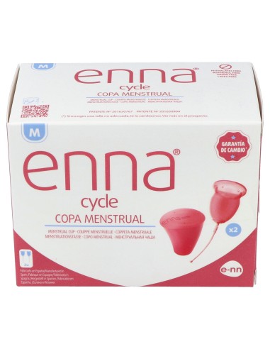 Enna Cycle Copa Menstrual (M) 2Copas+Caja Esteril