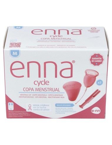 Enna Copa Menstrual (M) 2Copas+Caja Esteril+Apli
