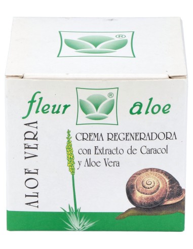 Fleur Aloe Crema Regeneradora Extracto Caracol Y Aloe 50Ml