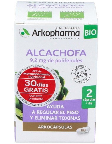 Arkopharma Alcachofa 80 Capsulas