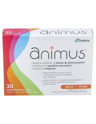 Deiters Animus 30 Comprimidos