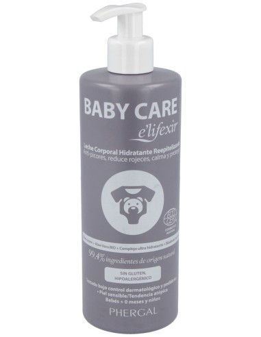 Elifexir Eco Baby Care Leche Corp. Hidrat. 400Ml.