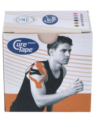 Cure Tape Sports Vendaje Naranja Neuromuscular 5Cmx5M 1Ud