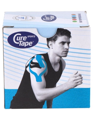 Cure Tape Sports Vendaje Azul Neuromuscular 5Cmx5M 1Ud