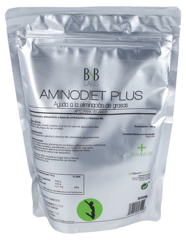 Bsb Labs Aminodiet Plus + Vitamina B6 Sg Vegan 500G