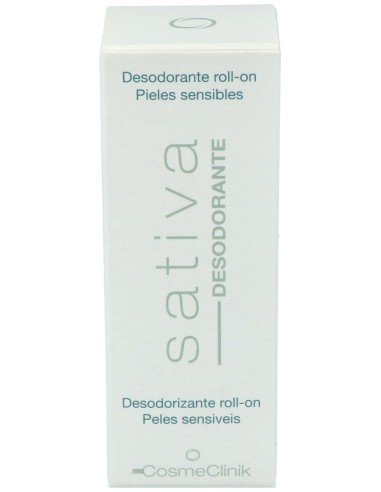 Sativa Desodorante Natural Cosmeclinik Roll On 75Ml