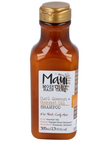 Maui Moisture Curl Quench + Coconut Oil Hair Shampoo 385Ml