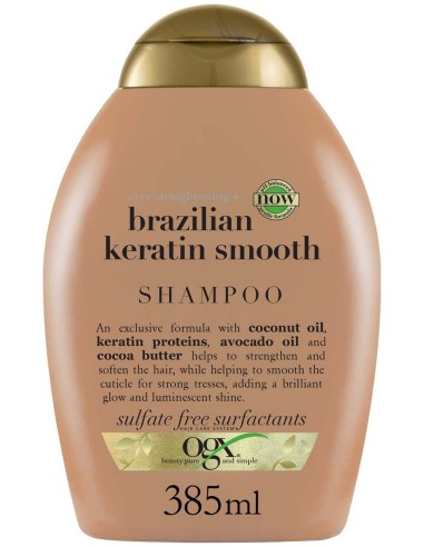 Ogx Brazilian Keratin Hair Shampoo 385Ml