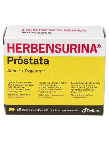 Herbensurina Prostata 60 Capsulas