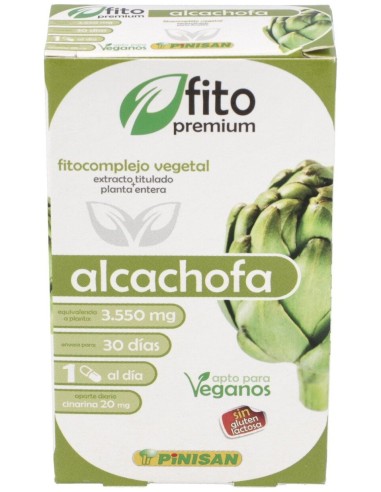 Fito Premium - Alcachofa - Pinisan - 30 Cápsulas