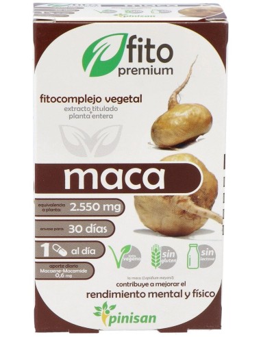 Pinisan Fito Premium Maca 2550Mg 30Caps