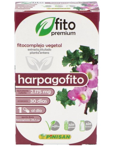 Fito Premium - Harpagofito - Pinisan - 30 Cápsulas