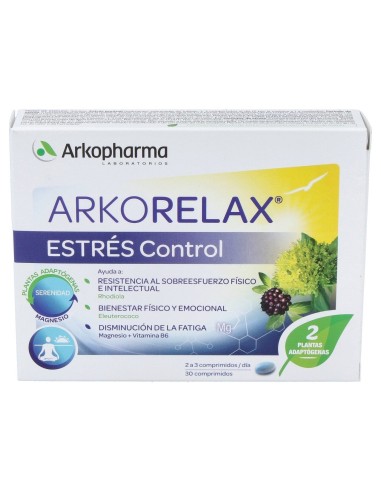 Arkorelax Stress Control Boite De 30 Comprims