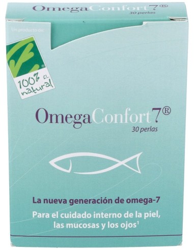 100% Natural Omegaconfort 7 30 Cápsulas