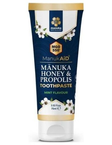 Manuka New Zealand Dentifrico Mgo 550+ Manuka Honey & Propolis 75Ml